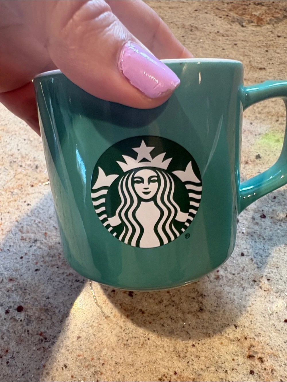 NEW Starbucks Teal Ceramic Mugs  - Set of 2 💥